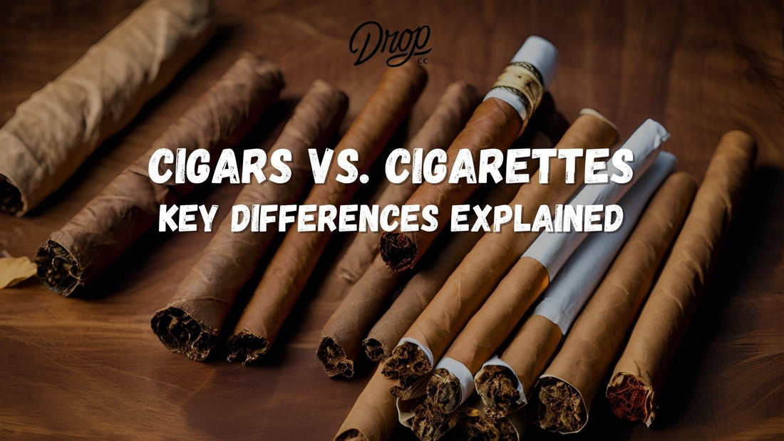 Cigars vs. Cigarettes: Key Differences Explained